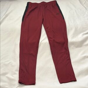 Fila Red Sweatpants with Jogger Style